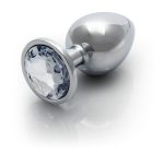 Round Gem Butt Plug - Medium - obrazek 5