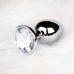 Round Gem Butt Plug - Medium - obrazek 8