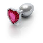 Heart Gem Butt Plug - Small - obrazek 6