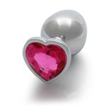 Heart Gem Butt Plug - Large - obrazek 6