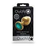 Round Gem Butt Plug - Medium - obrazek 2