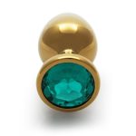Round Gem Butt Plug - Medium - obrazek 8