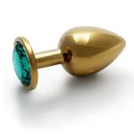Round Gem Butt Plug - Large - obrazek 8