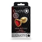 Heart Gem Butt Plug - Small - obrazek 2