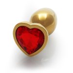 Heart Gem Butt Plug - Small - obrazek 7