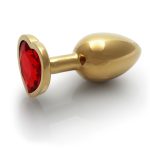Heart Gem Butt Plug - Small - obrazek 8