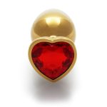 Heart Gem Butt Plug - Large - obrazek 5