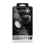 Round Gem Butt Plug - Medium - obrazek 2
