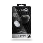 Round Gem Butt Plug - Large - obrazek 2