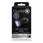 Heart Gem Butt Plug - Small - obrazek 2