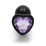 Heart Gem Butt Plug - Small - obrazek 5