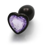 Heart Gem Butt Plug - Small - obrazek 7