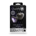 Heart Gem Butt Plug - Medium - obrazek 2
