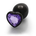 Heart Gem Butt Plug - Large - obrazek 8