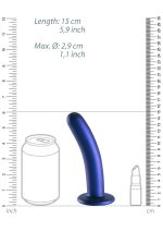 Smooth Silicone G-Spot Dildo - 6'' / 14,5 cm - obrazek 9