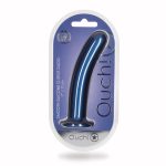 Smooth Silicone G-Spot Dildo - 7'' / 17 cm - obrazek 2
