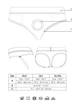 Vibrating Strap-on Thong with Removable Rear Straps - XS/S - obrazek 13