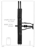 Belt with Vibrator Holder - Black - obrazek 10