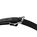 Open Mouth Gag with Plug Stopper - Black - obrazek 9
