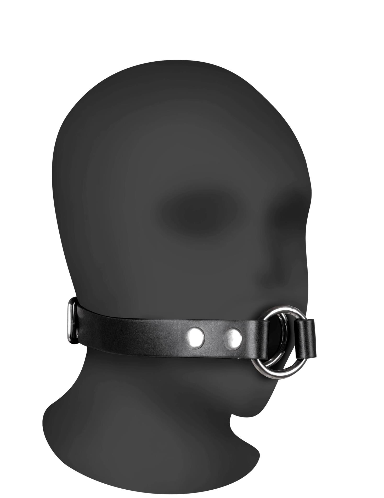 36-OU878BLK Deep Throat Gag - Black - obrazek 1