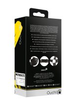 Head Harness with Breathable Ball Gag and Nose Hooks - Black - obrazek 3