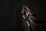 Head Harness with Breathable Ball Gag and Nose Hooks - Black - obrazek 11