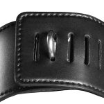 Head Harness with Zip-up Mouth and Lock - Black - obrazek 6