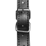 Head Harness with Zip-up Mouth and Lock - Black - obrazek 8