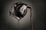Mask with Brown Ponytail - Black - obrazek 9
