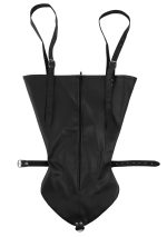 Zip-up Full Sleeve Arm Restraint - Black - obrazek 4