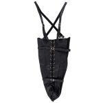 Lace-up Full Sleeve Arm Restraint - Black - obrazek 8