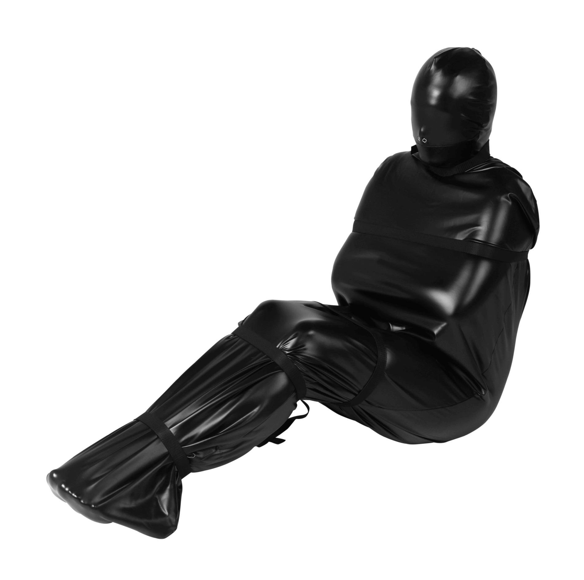 36-OU893BLK Body Bag with Nylon Straps - Black - obrazek 1