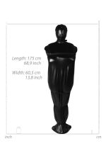 Body Bag with Nylon Straps - Black - obrazek 11