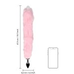 Light-up Fox Tail with Metal Butt Plug - obrazek 10