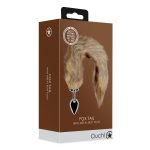 Fox Tail with Metal Butt Plug - obrazek 2