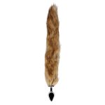 Fox Tail with Metal Butt Plug - obrazek 4