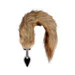 Fox Tail with Metal Butt Plug - obrazek 5