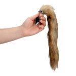 Fox Tail with Metal Butt Plug - obrazek 9