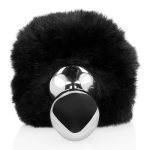 Bunny Tail with Metal Butt Plug - obrazek 4