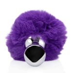 Bunny Tail with Metal Butt Plug - obrazek 4