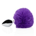 Bunny Tail with Metal Butt Plug - obrazek 5