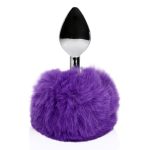 Bunny Tail with Metal Butt Plug - obrazek 6