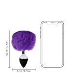Bunny Tail with Metal Butt Plug - obrazek 9