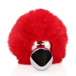 Bunny Tail with Metal Butt Plug - obrazek 4