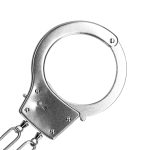 Metal Hand Cuffs - Silver - obrazek 6