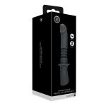 Hand Held Vibrating and Thrusting Sex Machine - Black - obrazek 3