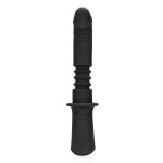 Hand Held Vibrating and Thrusting Sex Machine - Black - obrazek 5