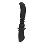 Hand Held Vibrating and Thrusting Sex Machine - Black - obrazek 6
