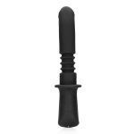 Hand Held Vibrating and Thrusting Sex Machine - Black - obrazek 7