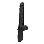 Hand Held Liquid Silicone Vibrating and Thrusting Sex Machine - Black - obrazek 6